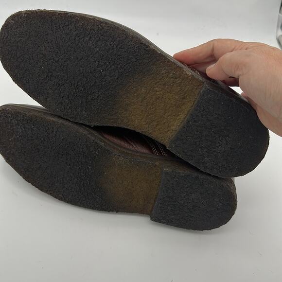 Johnston & Murphy Pebble Leather Copeland Crepe Sole Chukka Desert Boots S 8.5 - Picture 8 of 10